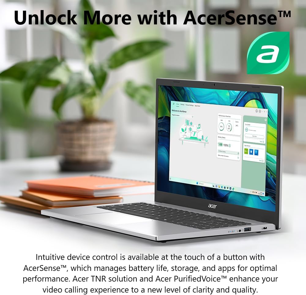 Acer Aspire Go 15 AI Ready Laptop | 15.6" FHD (1920 x 1080) IPS Display | AMD Ryzen 7 7730U | AMD Radeon Graphics | 16GB DDR4 | 512GB PCIe Gen4 SSD | Wi-Fi 6 | Windows 11 Home | AG15-42P-R9FW - Image 13