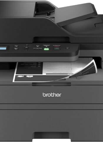 Brother DCP-L2640DW Wireless Compact Monochrome Multi-Function Laser Printer with Copy and Scan, Duplex, Mobile, Black & White | Includes Refresh Subscription Trial(1), Works with Alexa